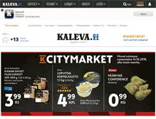 Tablet Screenshot of kaleva.fi